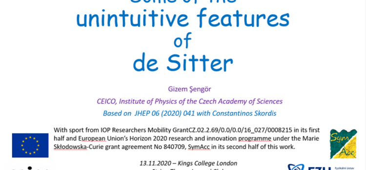 13.11.2020 the King’s College London Theoretical Physics Journal Club Presentation